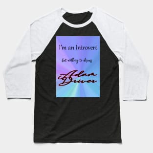 Introvert Baseball T-Shirt